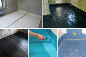 Плитка на підлогу у ванній укладається на спеціальний клей, що не на всі гідроізолюючі матеріали його можна наносити