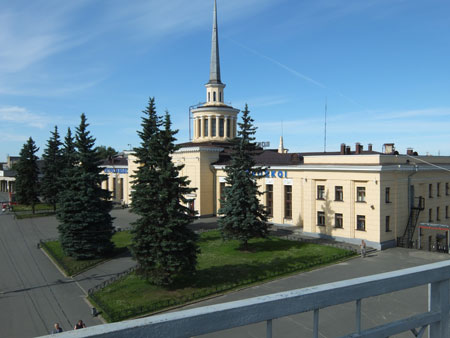 Залізничний вокзал в Петрозаводську
