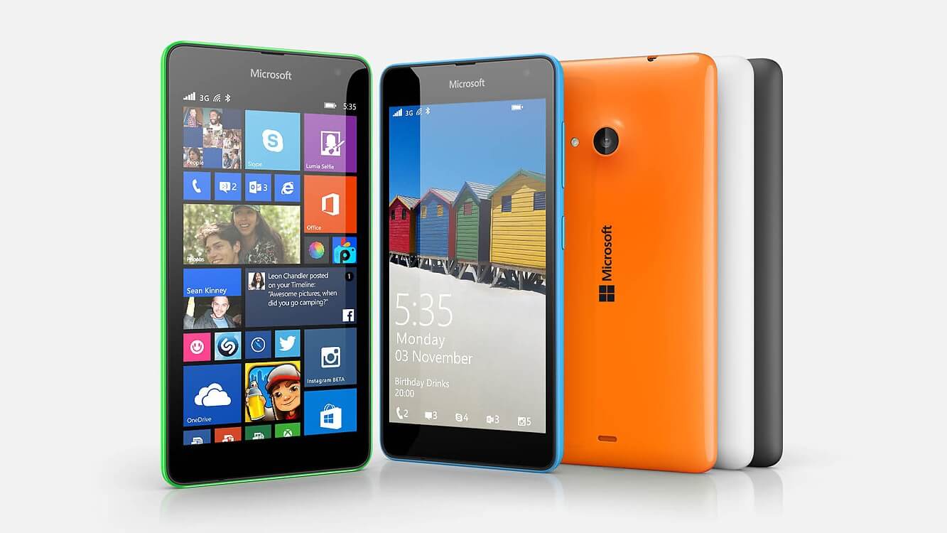 сьогодні компанія   Microsoft   представила   свій перший смартфон без приставки «Nokia»   , Який отримав назву Lumia 535