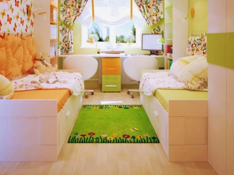 Дизайн интерьер комнаты для мальчика и девочки