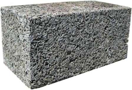 Арболит - це матеріал з цементного в'яжучого (бетону) і органічних наповнювачів, одержуваних з відходів деревообробного виробництва