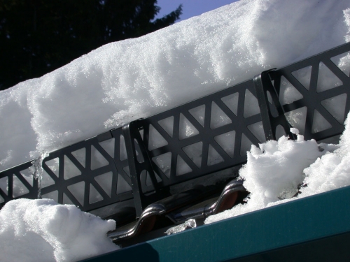 ґратчасті снегозадержатели